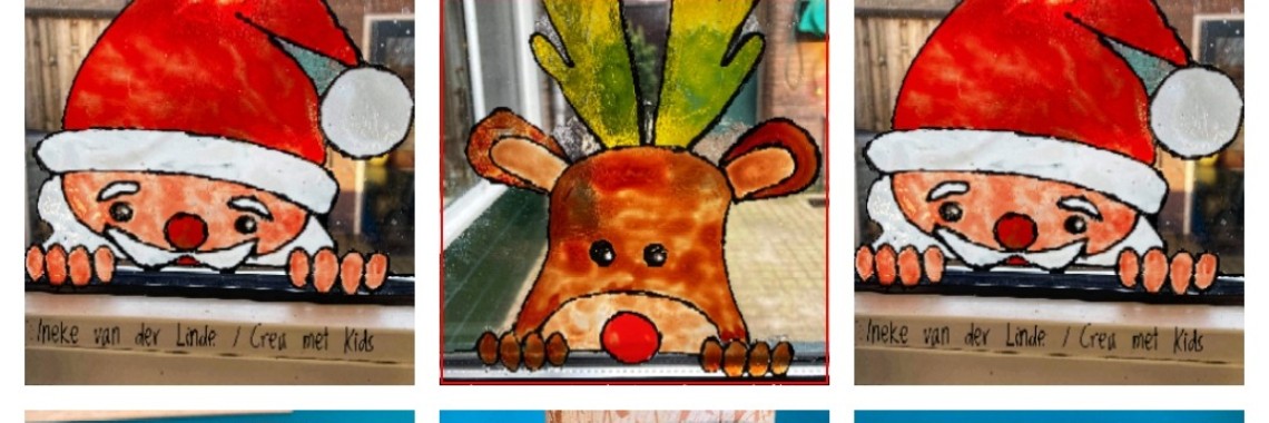 Maak je eigen gluurkerstman of rendier en nog 2 extra creatieve tips hierbij! | Mirelle - Crea met Kids