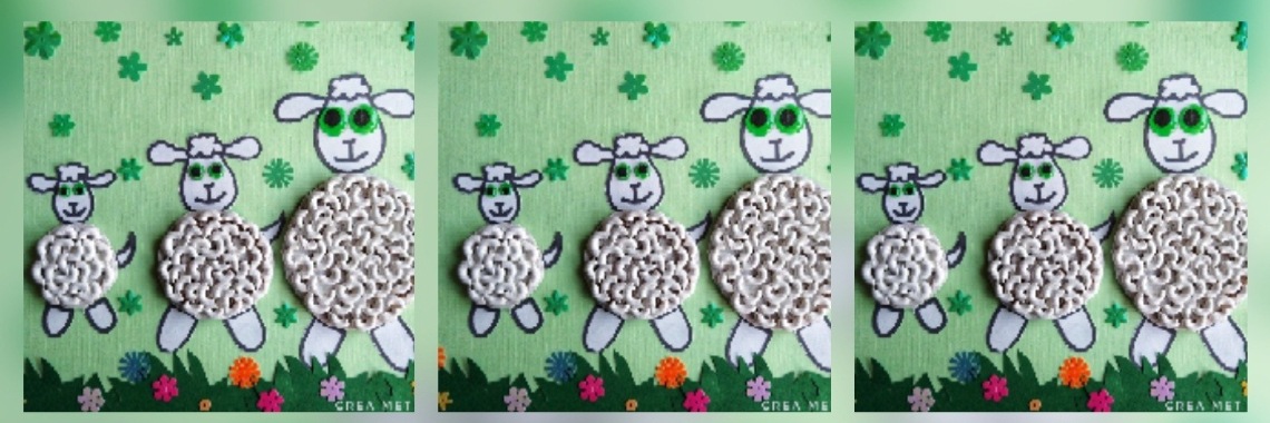 Macaroni schaapjes knutselen | Mirelle - Crea met Kids