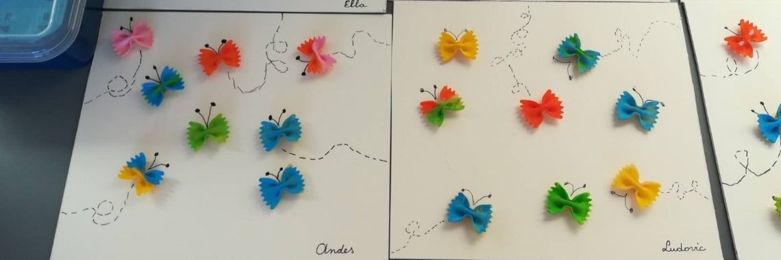 Moederdag cadeau vlinder pasta verven | Mirelle - Crea met Kids