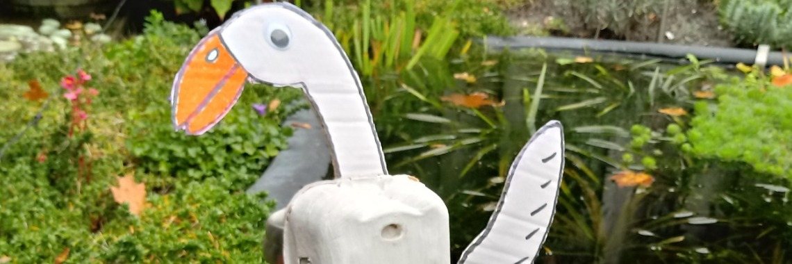 Moppereend eierdoos knutselen incl. gratis template | Mirelle - Crea met Kids