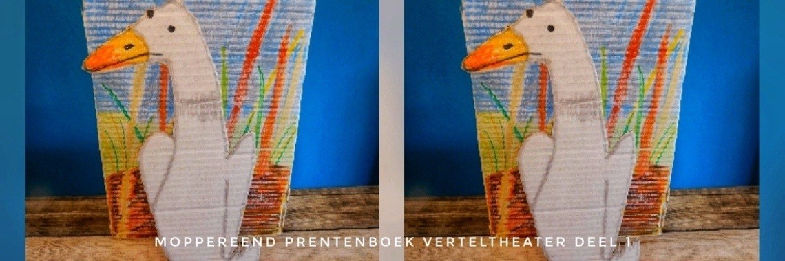 Moppereend  Interactief verteltheater deel 1 | Mirelle - Crea met Kids