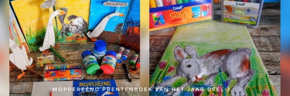 Moppereend vertel theater deel 2 | Mirelle - Crea met Kids