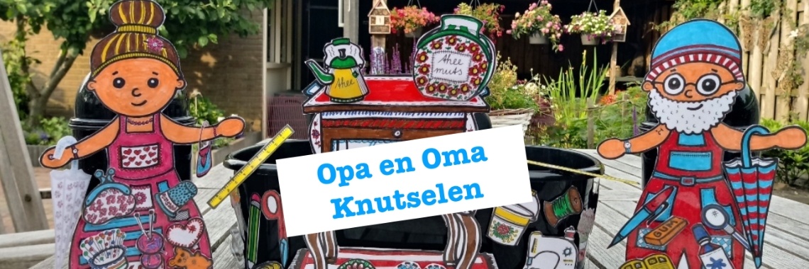 Opa en oma spel: Knutselen | Mirelle - Crea met Kids