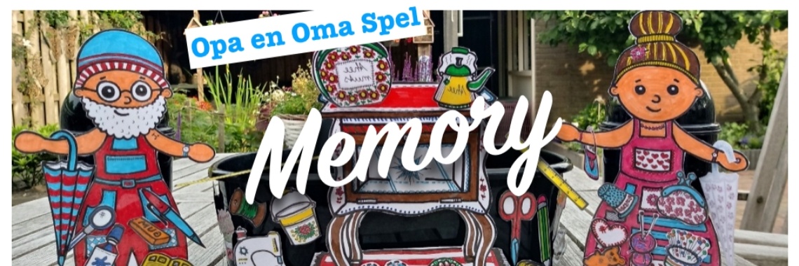 Opa en oma spel:Memory | Mirelle - Crea met Kids