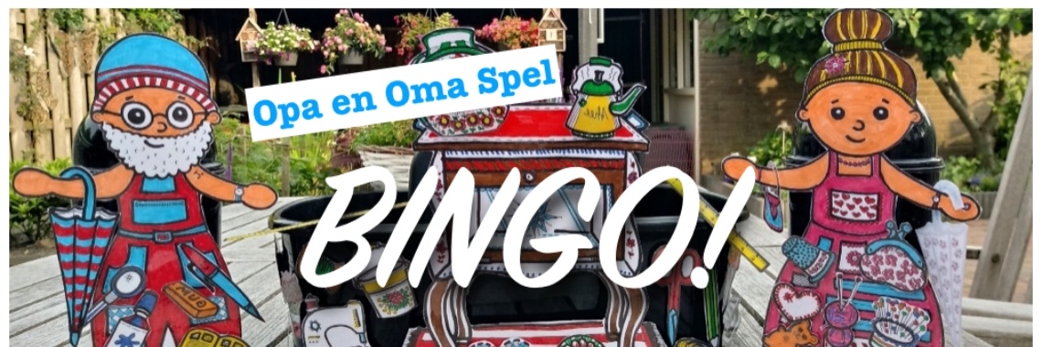 Opa en oma spel: Bingo | Mirelle - Crea met Kids