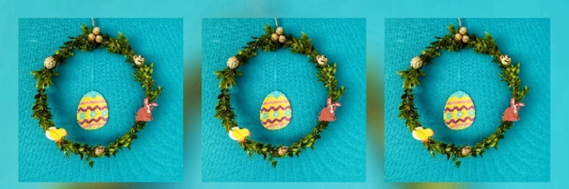 Paaskrans maken met ijzerdraad en foam rubber | Mirelle - Crea met Kids