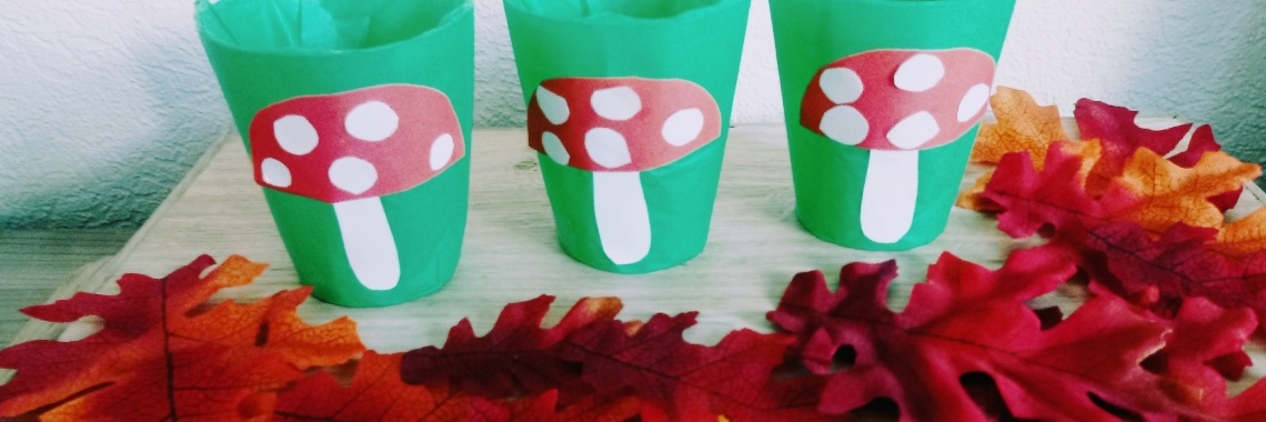 Paddestoel lichtjes knutselen | Mirelle - Crea met Kids