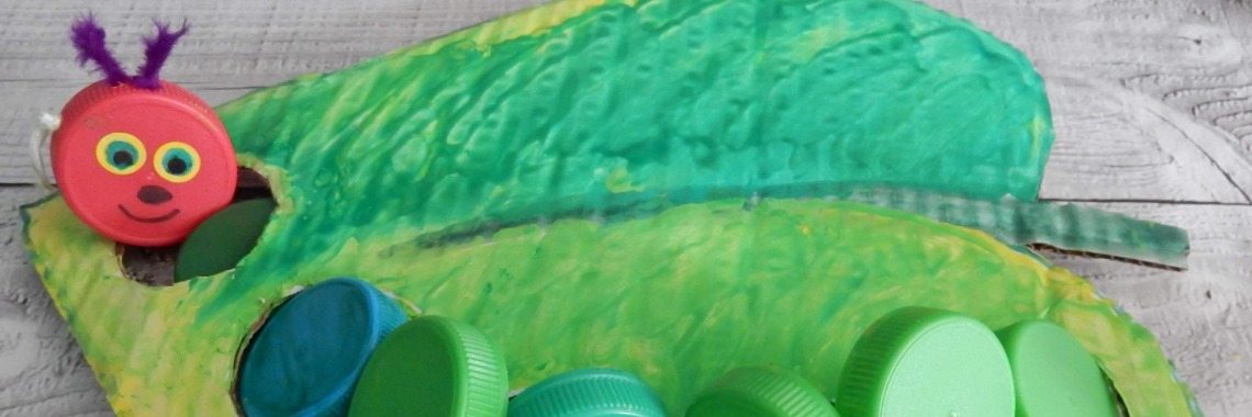 Never create and play with Caterpillar | Mirelle - Crea met Kids