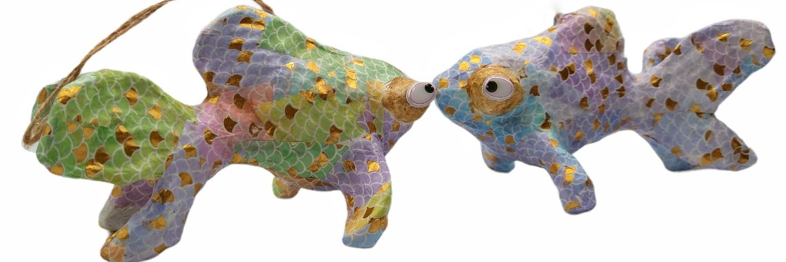 Schattige visjes decopatchen met aquarium | Mirelle - Crea met Kids