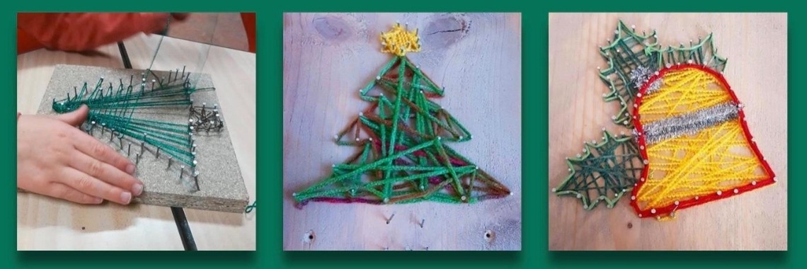 String art kerst | Mirelle - Crea met Kids
