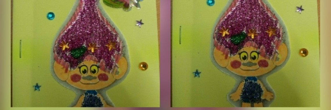 Trolls coloring and crafting? | Mirelle - Crea met Kids