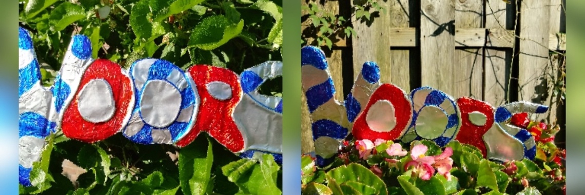Yoors aluminium folie kunst | Mirelle - Crea met Kids