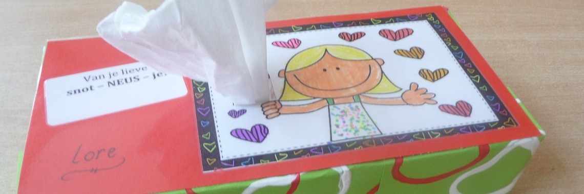 Vaderdag cadeautje tissue doos versieren | Mirelle - Crea met Kids