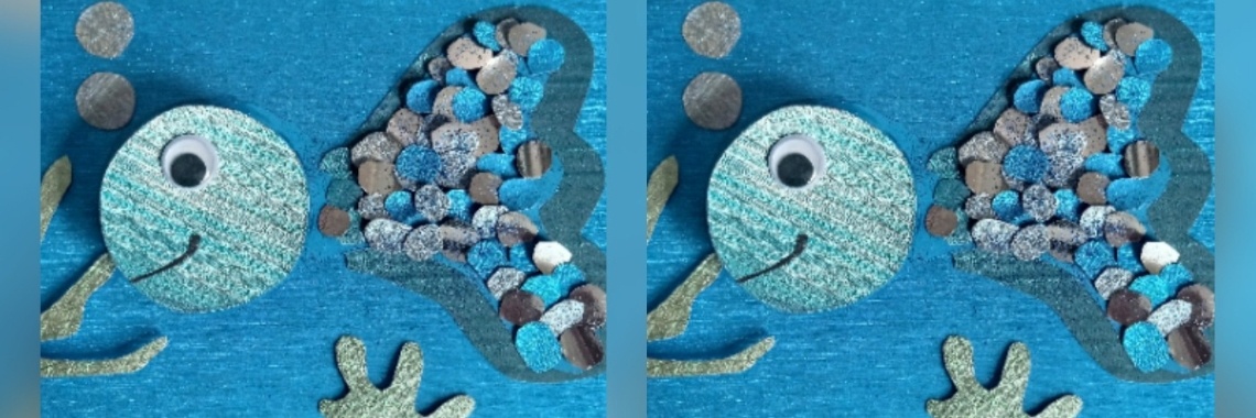 "Van lelijke deksel tot mooiste vis van de zee" | Mirelle - Crea met Kids