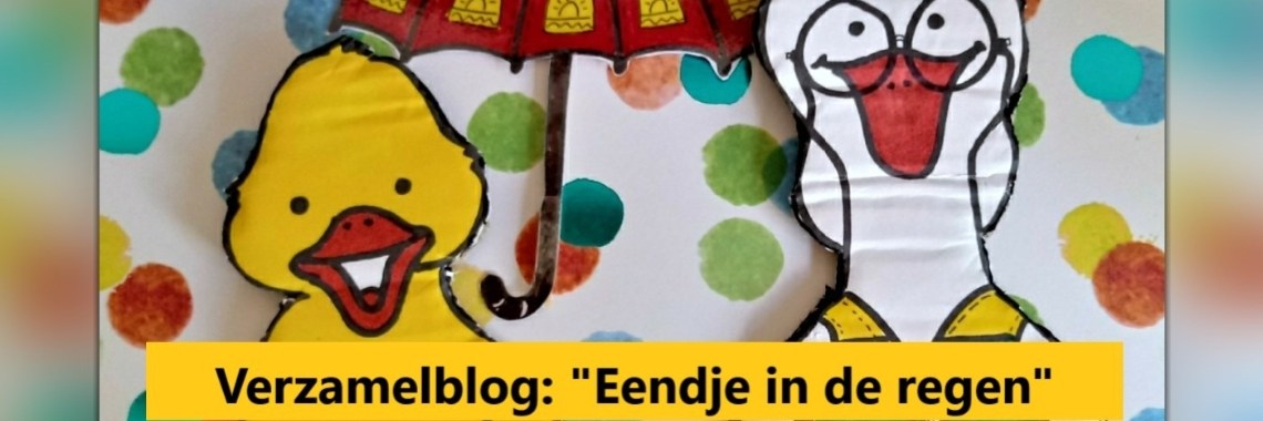 Thema : Eendje in de regen voor peuters | Mirelle - Crea met Kids