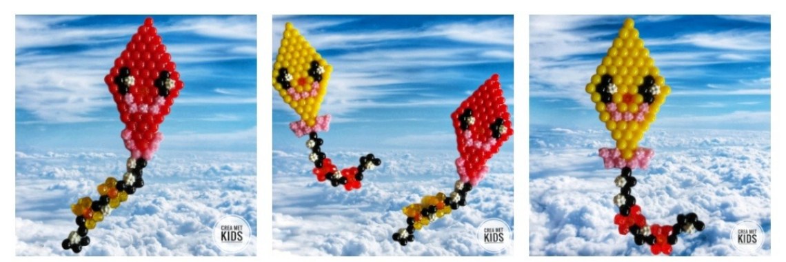 Vliegeren met Aquabeads! | Mirelle - Crea met Kids