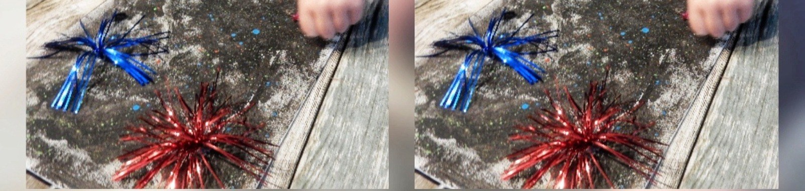 Vuurwerk maken met verf en versiering | Mirelle - Crea met Kids