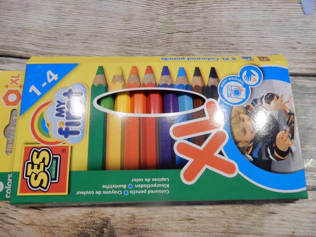 My first crayons - SES Creative