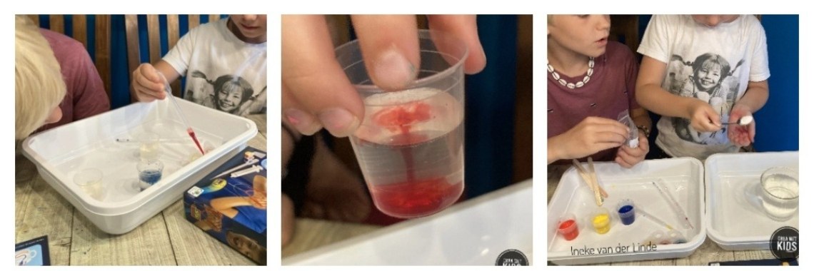 Experimenteren met Rainbow Worms Ses Creative | Mirelle - Crea met Kids