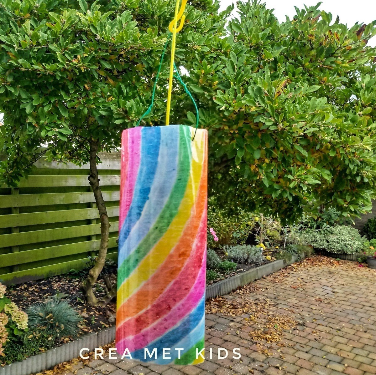 Regenboog lampion knutselen | Mirelle - Crea met Kids