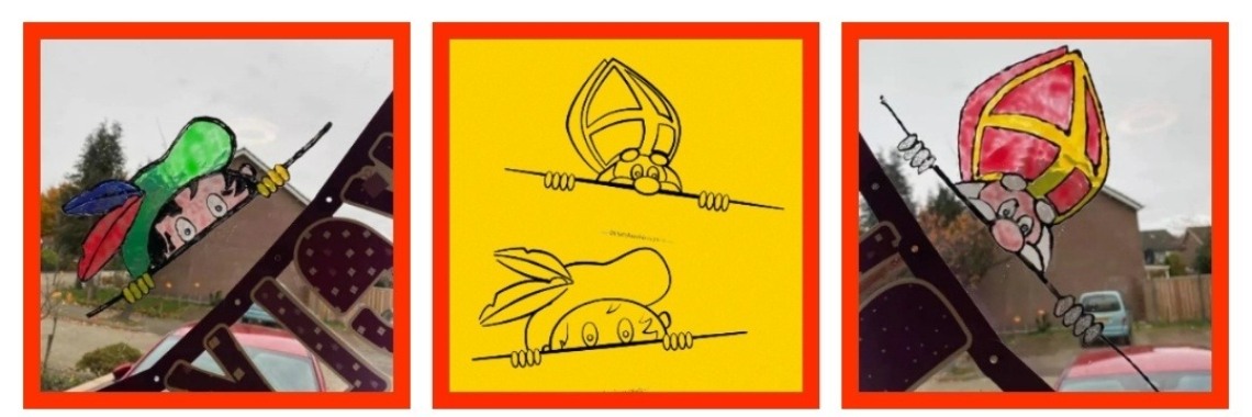 Gluurpieten raamstickers knutselen | Mirelle - Crea met Kids