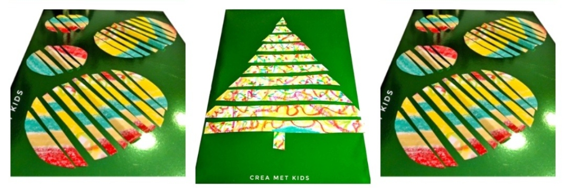 Kleuren en mozaïeken voor Kerst | Mirelle - Crea met Kids