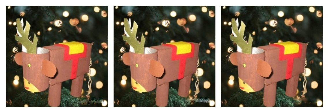 Rudolf het Rendier knutselen van karton | Mirelle - Crea met Kids