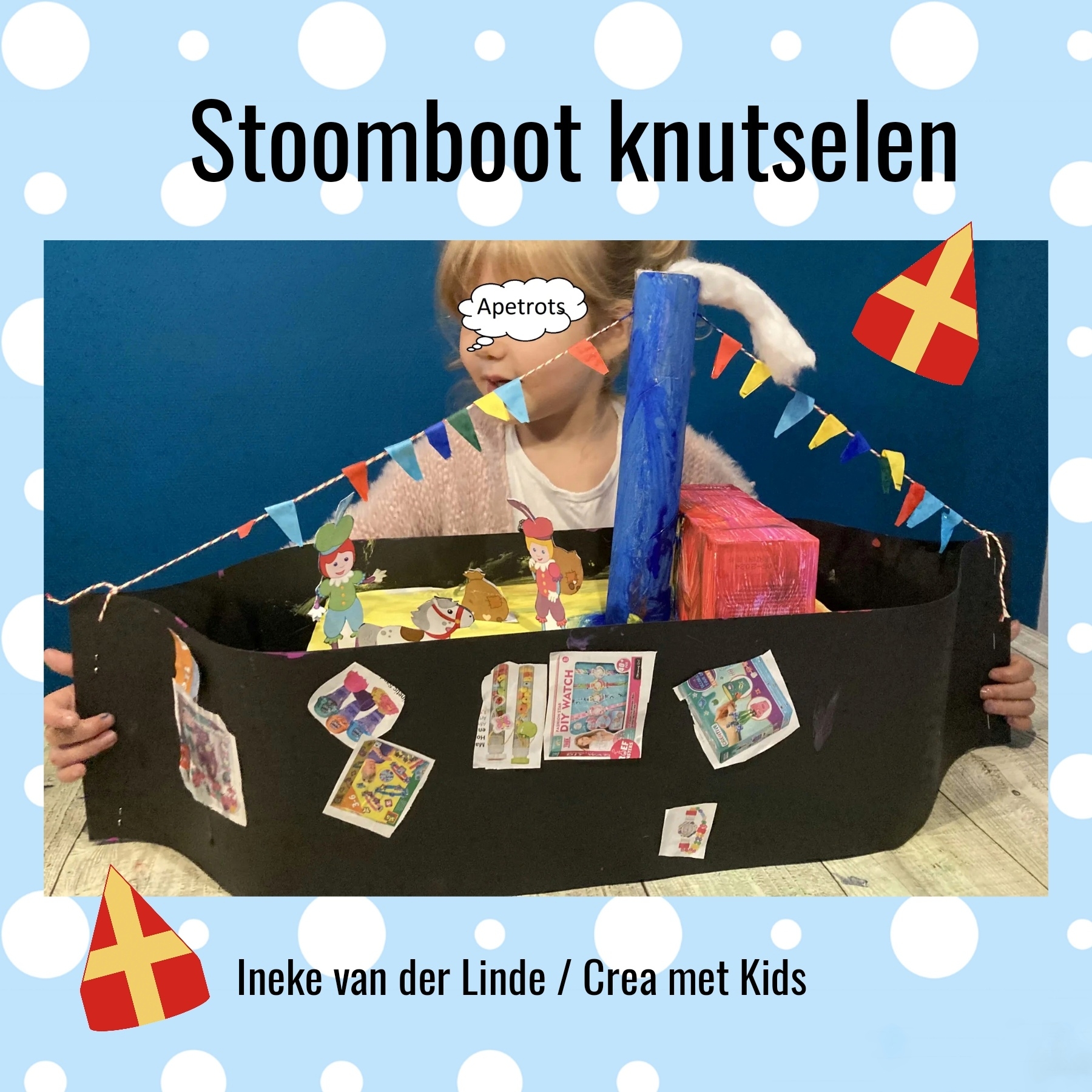 Grote Stoomboot Knutselen Yoors