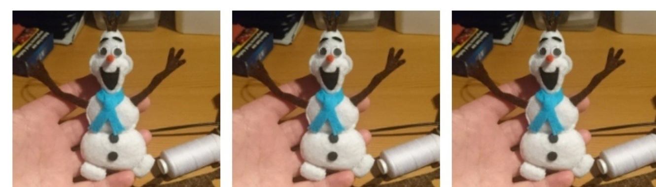 Olaf knutselen van vilt. | Mirelle - Crea met Kids