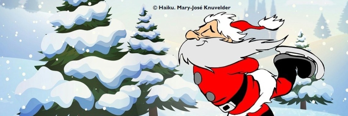 Kerstman Op De Loop ... (haiku 212) | Mary-José     (MJ)