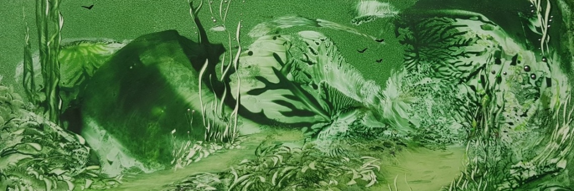 THE GREEN MILE... Encaustic. | Mary-José     (MJ)