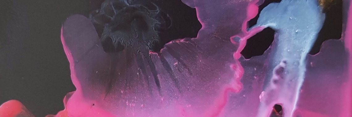 THE HIDDEN SPIDER   - encaustic art-  | Mary-José     (MJ)