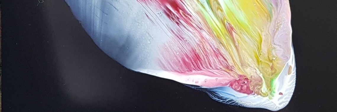 THE SOULS BEHIND ME ...Encaustic. | Mary-José     (MJ)