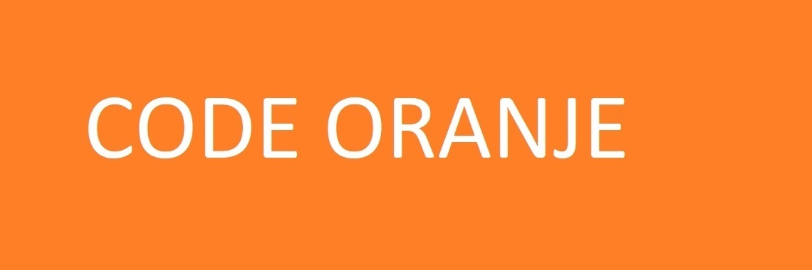 Het is weer code oranje vandaag | maartenvc