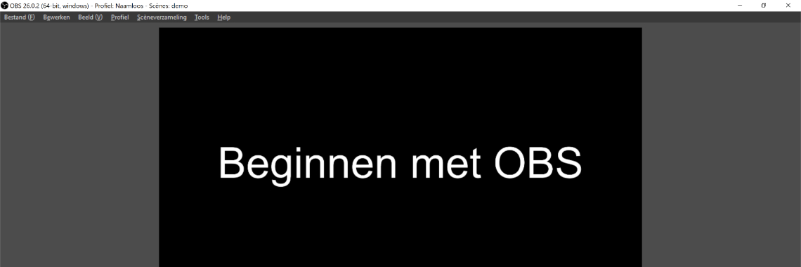 Streamen met OBS | maartenvc