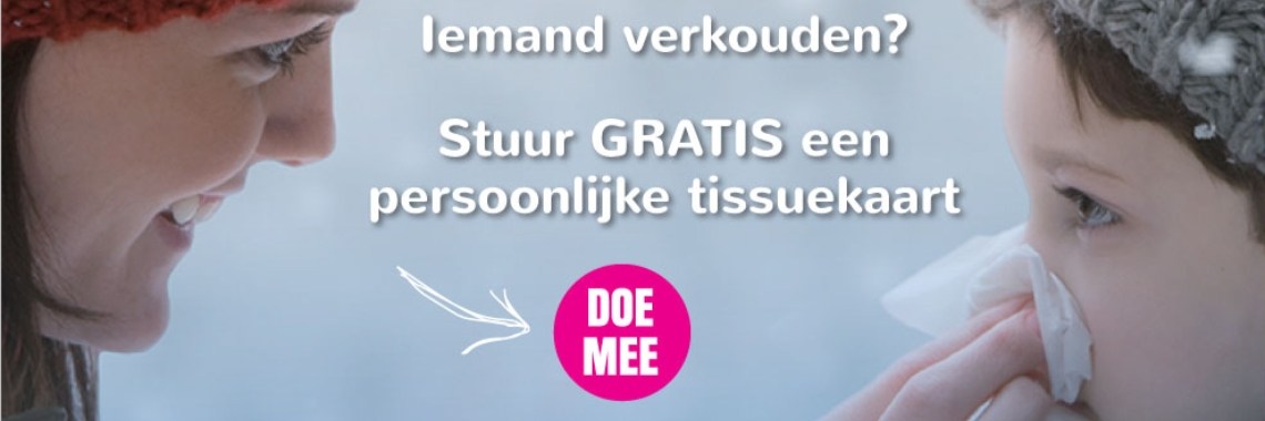 verkouden? stuur een persoonlijke tissuekaart! | charrlotte