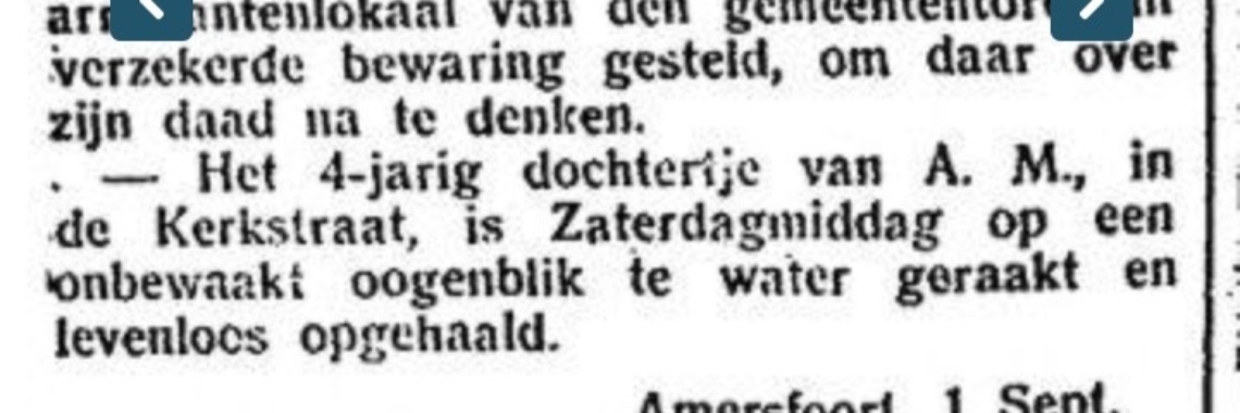 A newspaper message from the past | Marjolein