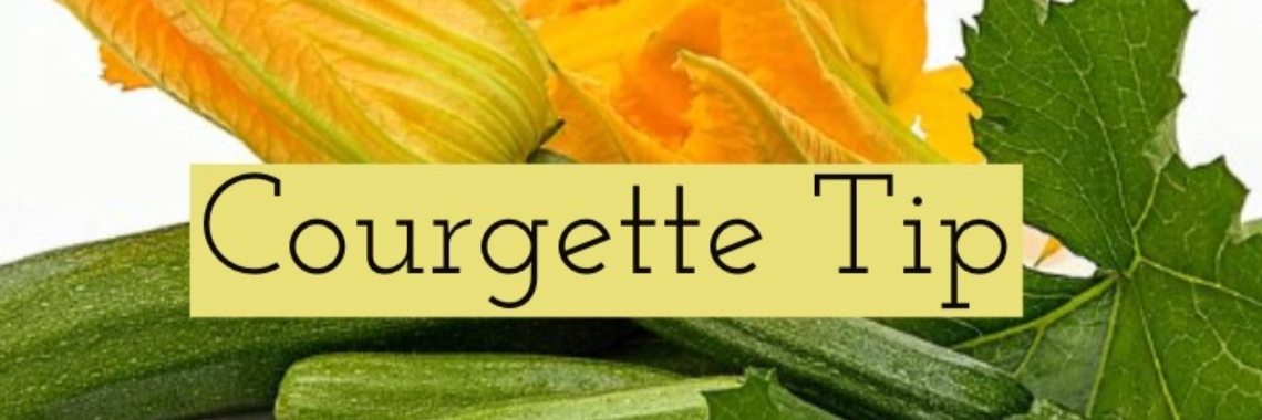 Courgette Tip | LekkerLopenTV