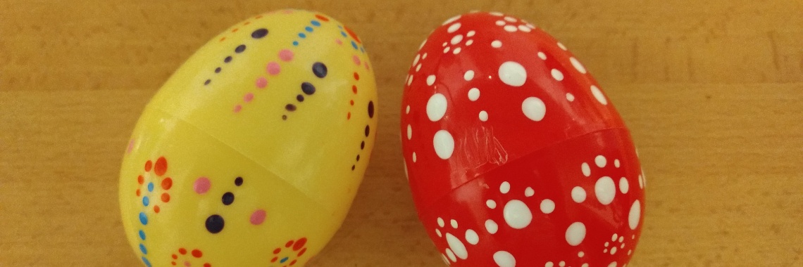 Dotart op plastic eieren | Ingrid Tips en meer