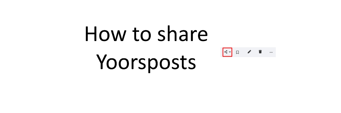 Hoe je Yoorsposts kunt delen | Ingrid Tips en meer