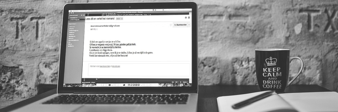 ongewenste mail in english