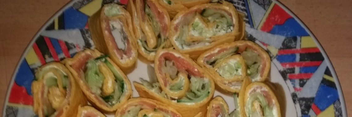 Snack with salmon (super simple and tasty) | Ingrid Tips en meer