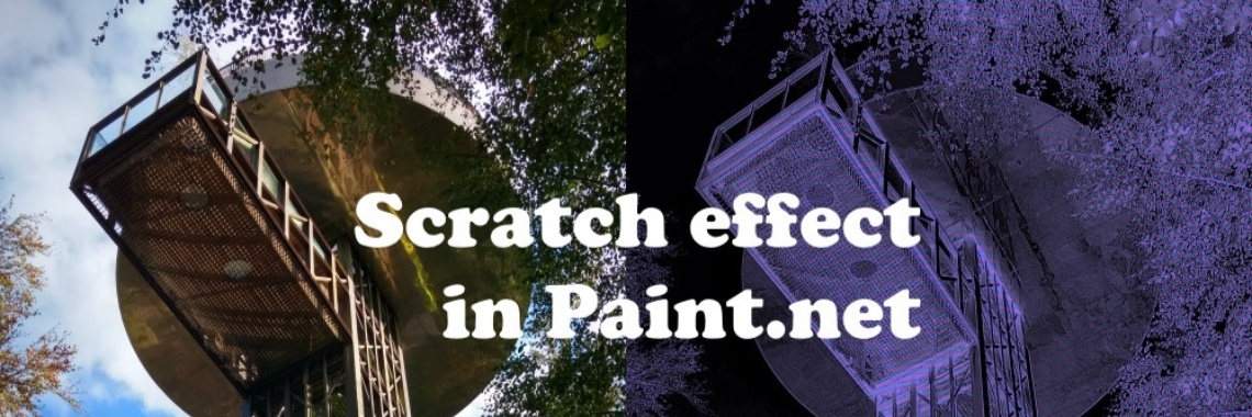 Scratch effect in Paint.net | Ingrid Tips en meer