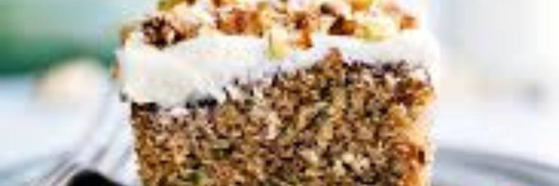 Courgette-notencake met citroenglazuur | AgnesDeventer