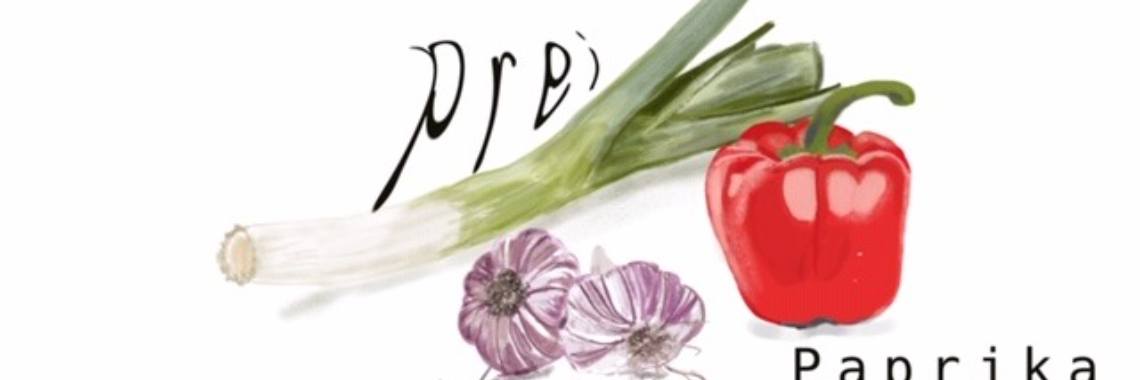#Prei, #knoflook, #paprika (#getekend) | AgnesDeventer