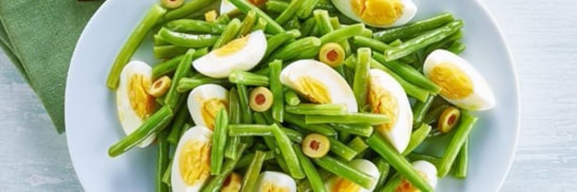 Koolhydraatarme sperziebonensalade | Myranda