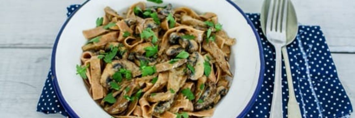 Tagliatelle met paddenstoelen | Myranda