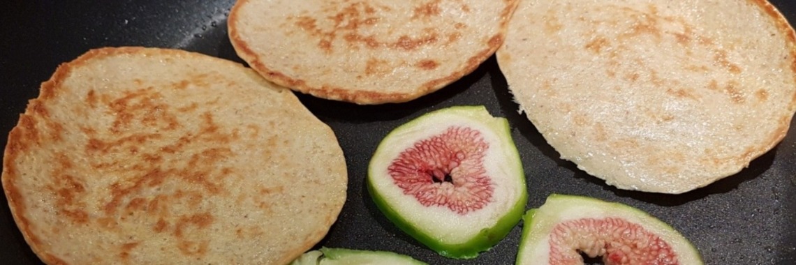 Havermoutpannenkoekjes met vijgen. | jolandemooij