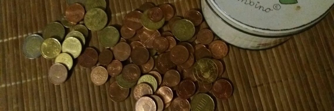 Weinig geld: Sparen | wakeupkitty