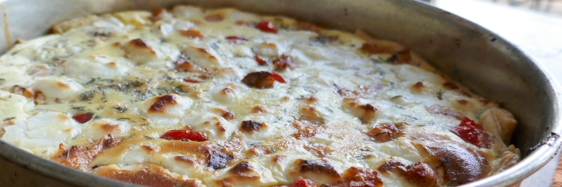 Hartige taart met groene asperges | Schorelaar